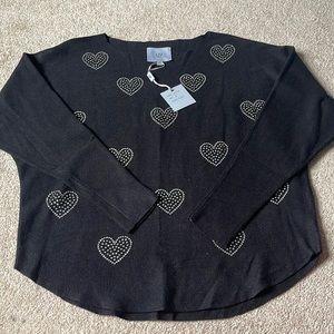 BRAND NEW WITH TAGS LIV MILANO women’s long sleeve top